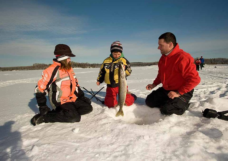 Germany - ice fishing casino