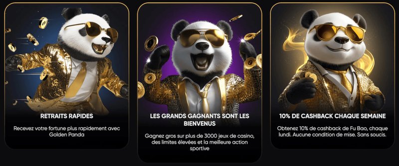 Découvrez les Joies du Golden Panda Casino En Ligne Français
