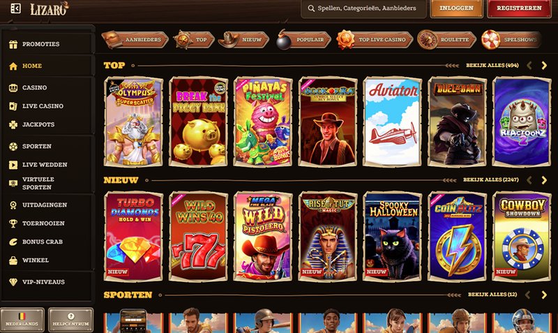 Experience the Thrill of Online Gaming with Lizaro Casino in the UK.